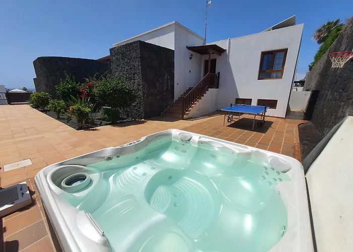 Lujosa 4 Hab Piscina, Jacuzzi Y Vistas Mar