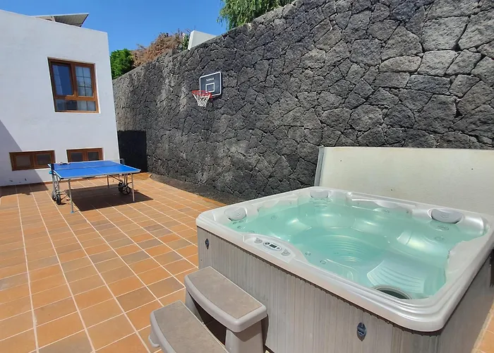 Lujosa 4 Hab Piscina, Jacuzzi Y Vistas Mar 빌라 *
