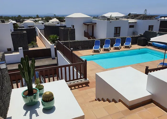 Lujosa 4 Hab Piscina, Jacuzzi Y Vistas Mar Playa Blanca (Lanzarote)